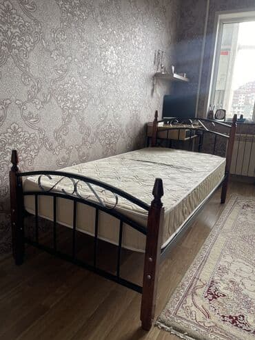 Restoran mebeli: İşlənmiş, Təknəfərlik çarpayı, Bazasız, Siyirməsiz, Azərbaycan — 5