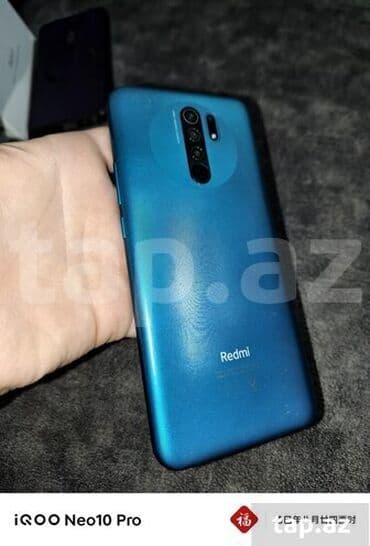 Redmi 9, 64 GB, rəng - Mavi, Qırıq lalafo.az -da Redmi 9, 64 GB, rəng - Mavi, Qırıq