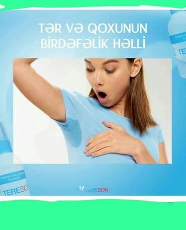 qarin ve bel piylerini eritmek: TERESON terlemeye qarsi effektiv vasite. 3-5 gune qeder tam quru — 1