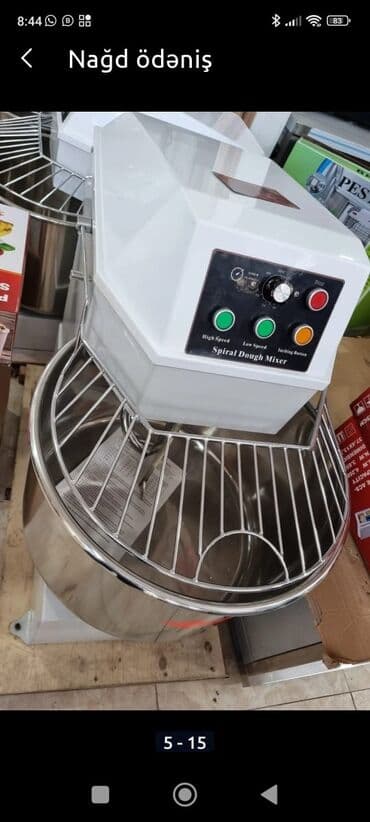 semicka aparati: 10 kq, Zəmanətlə — 5