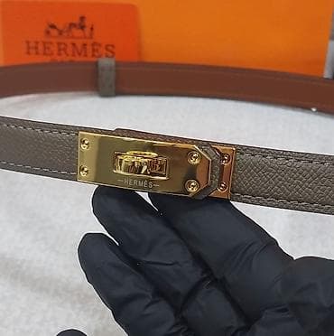 Zərgərlik əşyaları: Kəmər, Təbii dəri, Yeni — 8