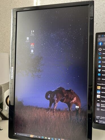samsung t22c350: Həm tv həm də monitor kimi istifadə oluna bilər.Üzərində kranşteyn — 2