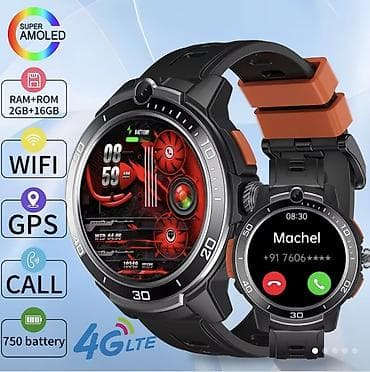 Smart saatlar: Yeni, Smart saat, Smart, Kamera, rəng - Qara — 1