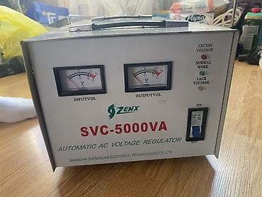 İşlənmiş, Ev üçün, 1 faza, Gərginliy stabilizatoru, 220/110 V, Kredit yoxdur