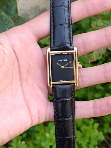 cartier браслет qiymeti: Новый, Наручные часы, Cartier, цвет - Черный — 4