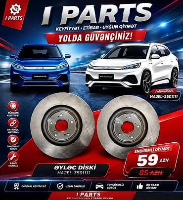 apornu: Məhsul: Əyləc diski Model: HA2EL-3501111 Xüsusiyyətlər: - Yüksək — 1