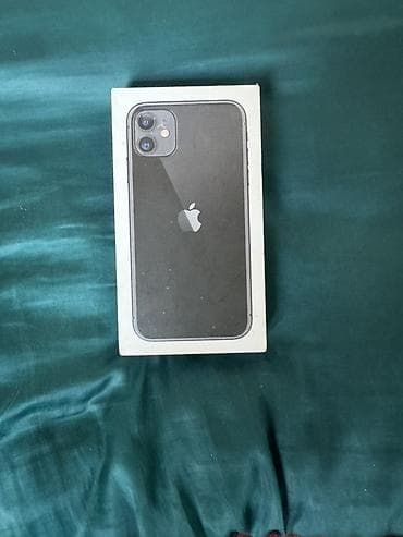 iphone 7 qiymeti: IPhone 11, 128 GB, Qara, Face ID — 7