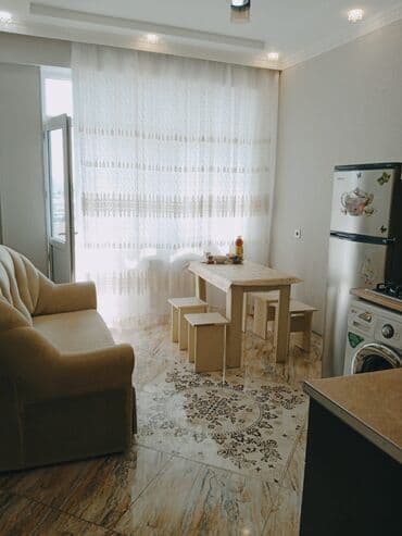 квартиры в кусарах: Tam mebel və texnika ilə təchiz olunmuş mənzil. - Geniş işıqlı zal — 2