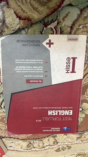 Testlər: Məhsul: English – Test Toplusu (1 və 2 hissə), 2019 Nəşriyyat — 1