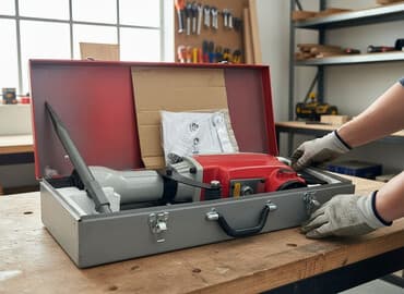 qarmoşka boru: Ağır tip elektrikli dağıdıcı/çəkic dəst Məhsul təsviri: - Beton, daş — 1