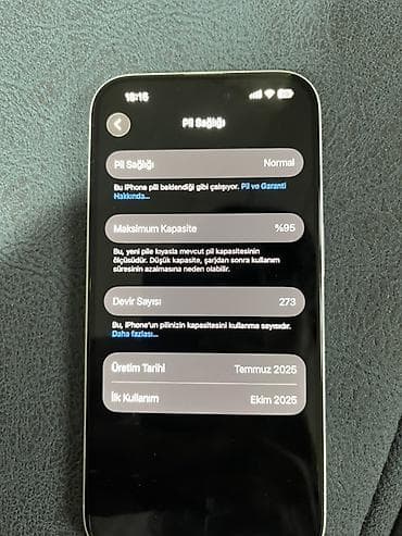 apple iphone 1: IPhone 16, 128 GB, Ağ, Face ID — 1