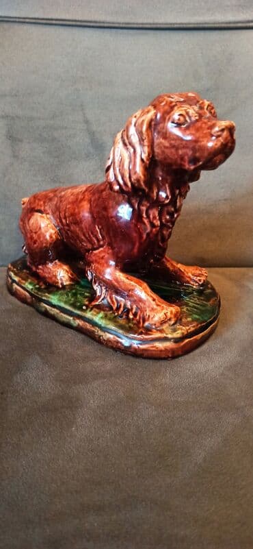 ваза напольная керамическая высокая: Heykəlcik, 1950 il, Farfor, SSRİ, Pulsuz çatdırılma, Ödənişli çatdırılma — 4