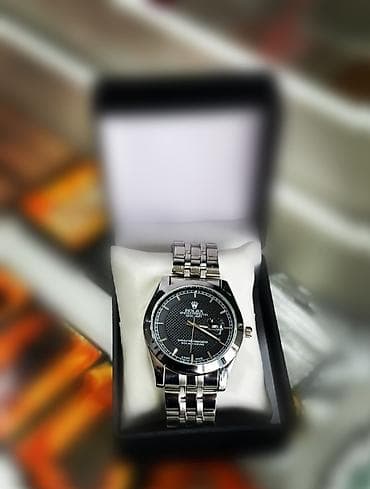 kişi üzüyü gümüş: Yeni, Qol saatı, Rolex, rəng - Gümüşü — 2