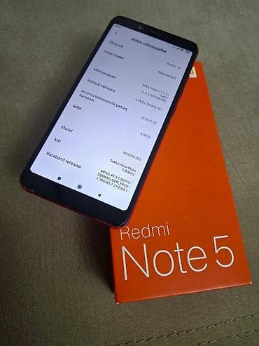 iphone 11 128: Redmi Note 5, 64 GB, rəng - Qırmızı, İki sim kartlı — 4