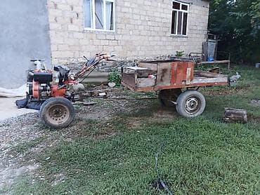 топаз авто: Motoblok + qoşqu - Mühərrik: 15 HP benzin mühərriki - Elektrik — 4