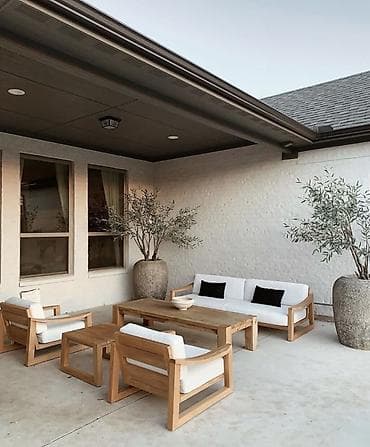 kamp masasi: Balkon və terras üçün komfortlu mebel dəsti Tərkib: - 1 ədəd 3 — 6
