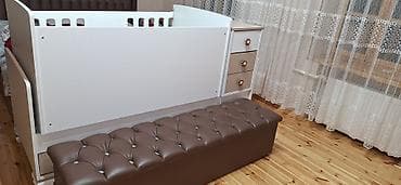 usag beşikleri: Oğlan və qız üçün, Dördbucaq, Beşik, Matras ilə, Yellənmə mexanizmsiz — 1