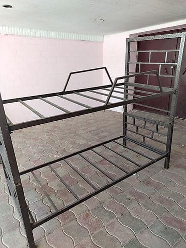 tek kravatlar instagram: Для девочки и мальчика, Кровать, Без матраса, Без выдвижных ящиков, Железные — 1