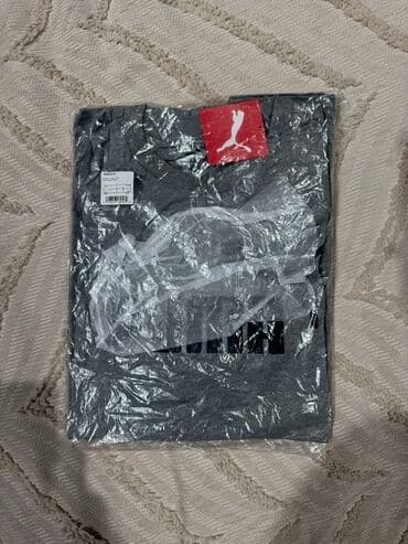 женские свитшоты с принтом: PUMA kişi svitşortu – klassik loqo dizaynı - Brend: PUMA - Model: Ön — 3