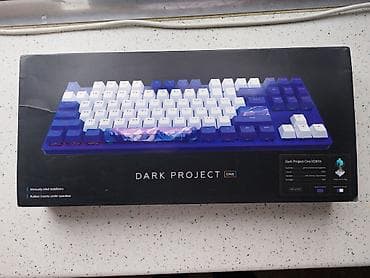 Noutbuk və netbuklar: DARK PROJECT oyun klaviatura satiliram. Ideal vəziyyətdir + keykaplar — 2