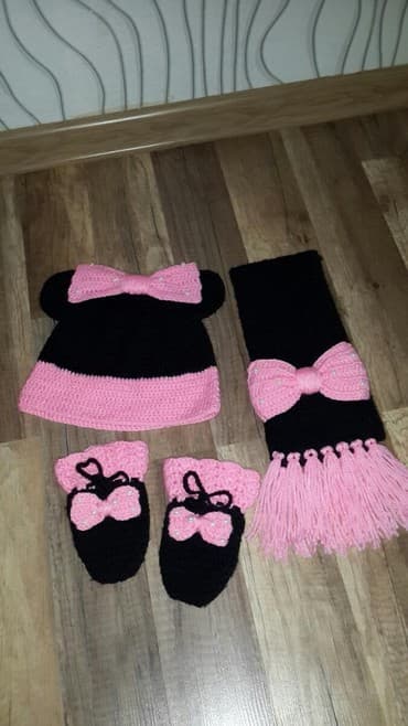 uşaqlar üçün velür papaqlar: Uwaq ucun Mini papaq desti.Yenidi.El iwidi — 3