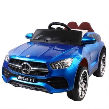 maşınlar uşaq üçün: Elektrikli uşaq avtomobili Mercedes Benz syb-118 Rezin Təkərlər — 6
