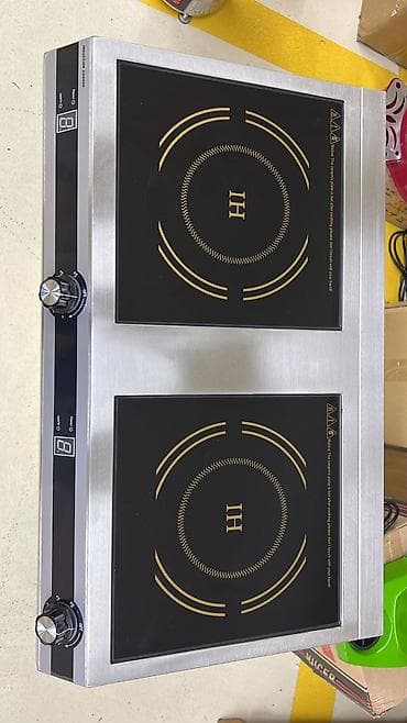 Plitələr və bişirmə panelləri: İnduksiya sobası Stolüstü, 2 gözlü — 3