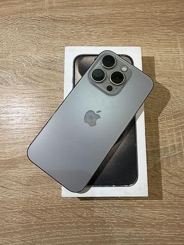 IPhone 15 Pro, 128 GB, Natural Titanium, Face ID