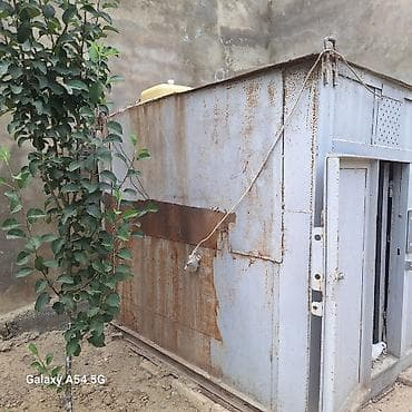 K/t heyvanları və malları: Metaldan hazırlanmış quşxana/keçidli göyərçin yuvası - Material: tam — 4