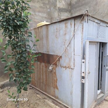 Metaldan hazırlanmış göyərçin yuvası/volyer kabini - Material: möhkəm