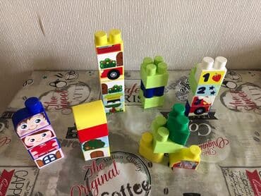 böyük konstruktorlar: Original lego,yaxshi veziyyetde.Boyuk detallar,rahat yigmaq uchun ve — 4