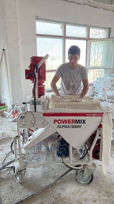 ремонт микроволновки: Mexaniki suvaq xidməti - Mexaniki (aparatla) suvaq: divar və — 7