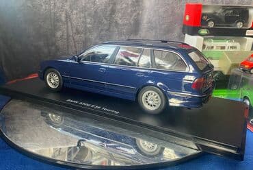 metbex tavan modelleri: Коллекционная модель BMW 530d E39 Touring blue 1997 KK-Scale Scale — 18