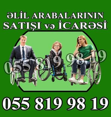 nura: Əlil arabalarının satışı və icarəsi - Müxtəlif kateqoriyalarda əlil — 1