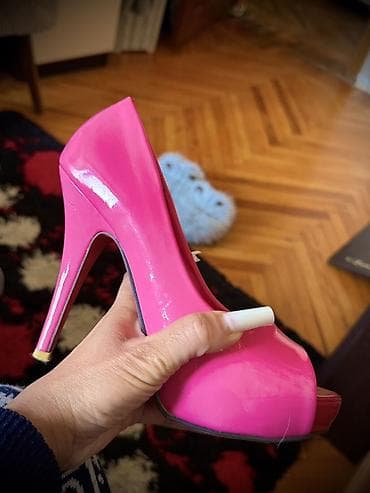 Ölçü: 37, rəng - Çəhrayı, İşlənmiş