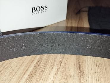 kisi geyimler: Kəmər HUGO BOSS HUGO BOSS HB - премиальный ремень из натуральной кожи — 6