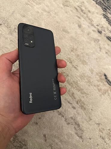 Audio: Xiaomi Redmi Note 11, 128 GB, rəng - Boz, 
 Barmaq izi, İki sim kartlı, Face ID — 3