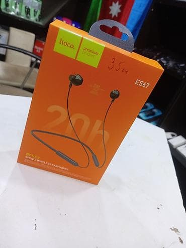 Hoco ES67 – idman tipli simsiz qulaqlıqlar Xüsusiyyətlər: - Bluetooth