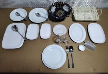 столовая в аренду: Boşqablar, rəng - Ağ, Farfor — 8