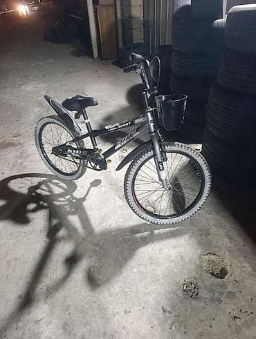 suru: Uşaq velosipedi “LADA SPORT KIDS”. Qara-boz rəng kombinində, idman — 1