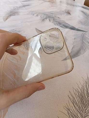 Şəffaf silikon telefon qabı - Model uyğunluğu: iPhone 12 / 12 Pro