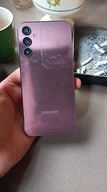 honor 40: Samsung Galaxy A24 4G, 128 GB, rəng - Bənövşəyi, Qırıq — 2