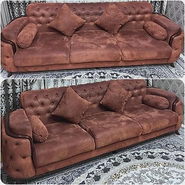 Divan satilir 150 azn.Unvan ehmedli.2.40 uzunlugu 80 sm hundurluyu 90