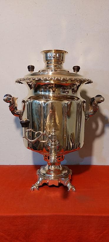 gitara simi: 19-cu esrin sonlari Tula istehsali samovar 5-litrlikdir, materiali; — 9