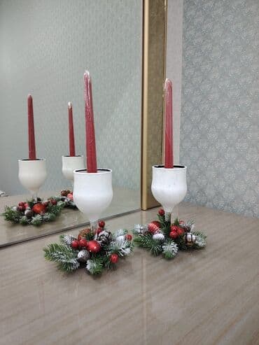 süni gullər: Şam — 2