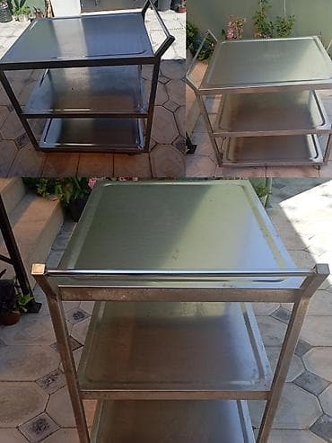 İstehsal avadanlığı: Servis Arabasi. 304 Nerj materialdan maqnit tutmur. Təzəden seçilmir — 1