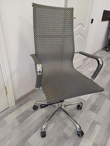 Мебель: 5 eded Ofis kreslosu – mesh parça və metal konstruksiya - Dizayn — 1