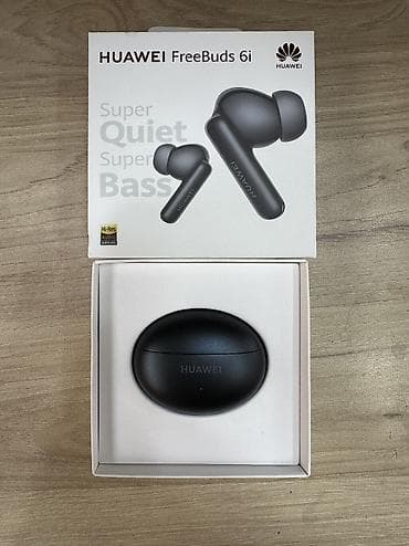 Yeni Simsiz (Bluetooth) Qulaqcıqlar, Huawei, rəng - Qara