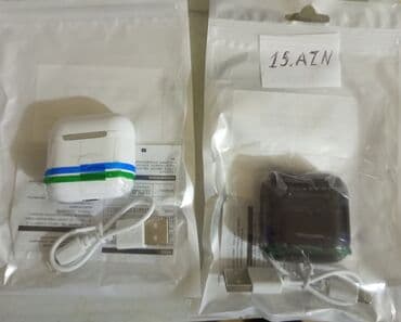 беспроводные наушники xiaomi купить в баку: Новый Беспроводные (Bluetooth) Наушники, Xiaomi, цвет - Белый — 13