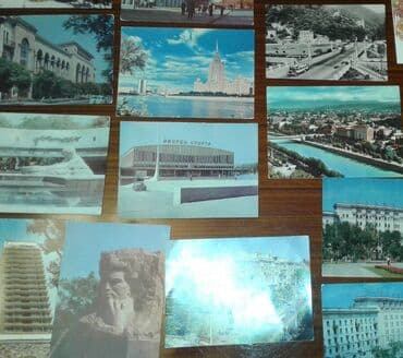 9 dollar nece manatdir: Sovet poçt açıqcaları (1950-60-70-ci illər) satılır. Hamısı Moskvada — 4